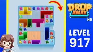 Drop Away Level 917 Solution Walkthrough