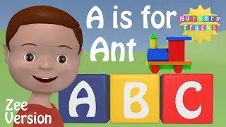 Best ABC Alphabet Song | A is for Ant | ZEE version | New in 3D