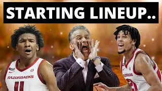 ARKANSAS BASKETBALL STARTING LINEUP FOR THE 2025-2026 SEASON COULD LOOK LIKE THIS