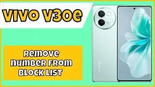 Remove number from block list Vivo V30e || How to remove number || Block list settings {V2339}
