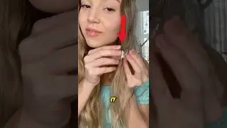 Trick to remove chewing gum from hair! 😱