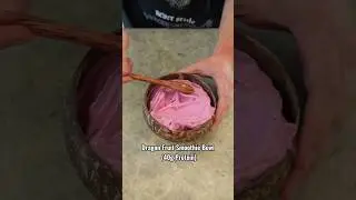 Dragon Fruit Smoothie Bowl (40g Protein)