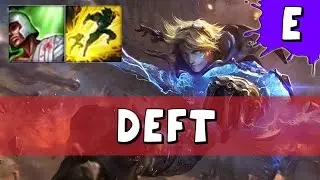 EDG Deft as Ezreal vs Miss Fortune - S6 KR Preseason Challenger SoloQ - League of Legends