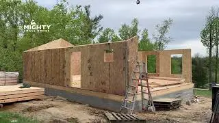 House Kit Build Project Timelapse | Mighty Small Homes
