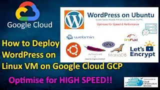 How to Setup WordPress on Google Cloud GCP on Ubuntu Linux with Apache Web Server, MySQL, FTP Server