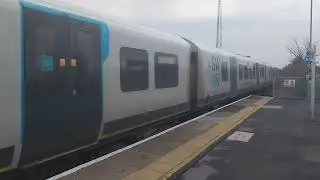 SWR Class 450127 Dave Gunson Desiro 450101 & 450089 Arriving at Havant The 11th of February 2025