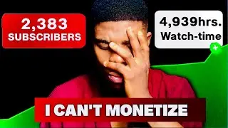 Why YouTube REJECTED My Monetization!