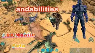 ARK Mobile beta Wyvern and there attacks test
