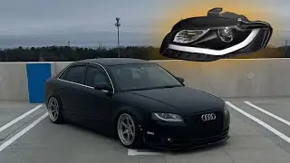 SPEC D TUNING HEADLIGHTS FOR AUDI A4 B7!! *LOVE THEM*