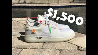 WHY THE OFF-WHITE AIR FORCE 1 HAS TRIPLED IN VALUE!!! REVIEW + ON FOOT