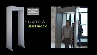 Garrett MZ6100 Walk-Through Metal Detector Introduction