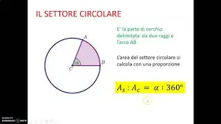 arco e settore circolare