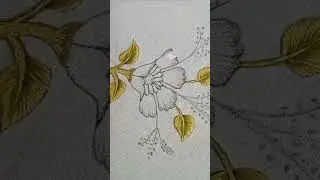 amazing flower 🪡#embroidery #shortvideo