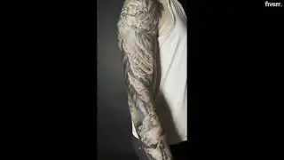 Custom Tattoo Illustration &ndash; Digital or Hand-Drawn Tattoo Design Made for You