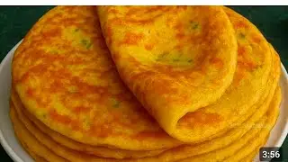 5 Minute Healthy Breakfast & Tiffin Special Recipe | Soft & Healthy Veg Paratha | 