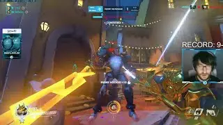 HARBLEU + GURU!  INSANE ROADHOG + HAMMOND GAMEPLAY OVERWATCH SEASON 28 TOP 500