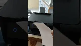 N&atilde;o puxa papel grosso. imprimir papel de 240 gramatura na impressora L3250, L3110, L4160. #foryou