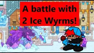 The final battle with 2 Ice Wyrms.