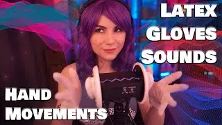 ASMR Latex Gloves Sounds, Hand Movements, Personal Attention 💎 No Talking