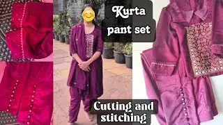 Kurta pant designs | client work | Cutting and stitching
