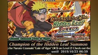 Naruto Blazing - Samurai Naruto Banner: Full Summons!
