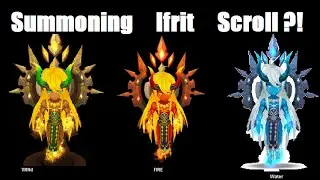 Summoners war : Summoning Ifrit Scrolls  |  Runes