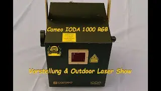 Cameo Showlaser IODA 1000 RGB vorgestellt von DJ Atommic Dortmund