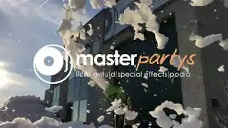Master Partys | Schuimkanon huren | uitleg & impressie video