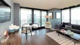 Tour a 2-bedroom model at the iconic Aqua apartment tower