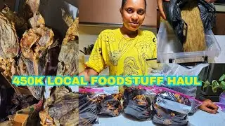 450k WORTH OF LOCAL FOOD STUFF UNBOXING