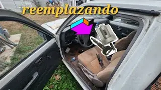 How to replace the ignition cylinder on a Toyota 22R without the key.