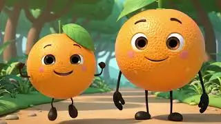 Two Orange Siblings Search for the Pure Water Source 🍊💧