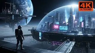 Moon City 2200: From Vision to Reality | Future Life on The Moon | 4K AI Short Film