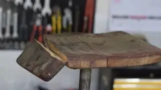 NO VAS A CREER ESTA RESTAURACION DE UN TABURETE DE 1960 / PROYECTO MUEBLE