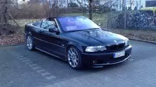 E46 330i Cabrio - Verdeck per Fernbedienung öffnen