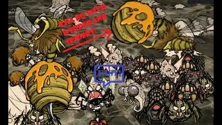 Bee Queen Boss fight with Webber and Spiders!( webber refresh ) Don't starve together