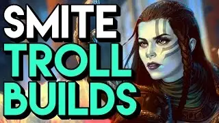 НОВАЯ МЕТА ОНИ СКАДИ &ndash; СТРОИТЕЛЬСТВА SMITE ТРОЛЛЕЙ