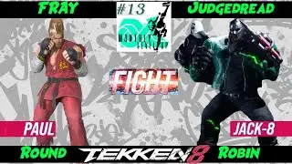 FRAY (Paul) VS. JudgeDread (Jack-8) - Tekken 8 - Round Robin - Monthly Level Up 13