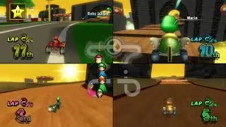 Mario Kart Wii Custom Tracks ✦ 4 Players #083