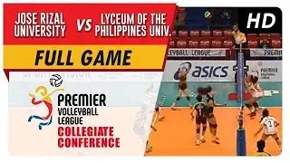 JRU vs. LPU | PVL Season 2 Collegiate Conference | Full Game | 1st Set | Sept. 14 2017