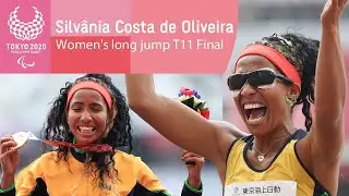 Silvania Costa de Oliveira | Gold Medal | Women's long jump T11 Final | Tokyo 2020 Paralympic Games