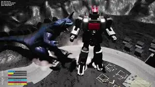 Jogo fanmade do Jaspion no Unreal Engine 5, em um notebook com v&iacute;deo integrado Ryzen 5700U