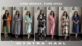 Myntra Maxi Dress Haul 2025: Trending Styles Under ₹1200