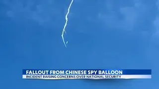Chinese spy balloon raising concerns of national security