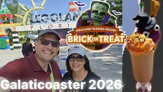 Legoland Florida Brick-or-Treat + NEW Galacticoaster Ride Announcement!