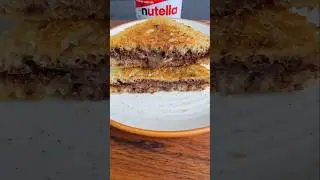 Nutella Sandwich #nutella #sandwich #nutellarecipes #shorts #recipe