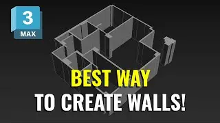 Best Way To Modeling Walls In 3ds Max