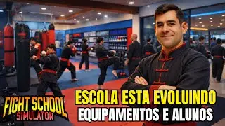 ESCOLA DE ARTES MARCIAIS EVOLUINDO! NOVOS EQUIPAMENTOS E ALUNOS!
