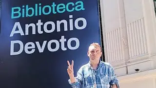 VISITANDO BIBLIOTECA ANTONIO DEVOTO