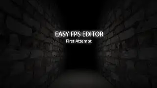 Easy FPS Editor (Retro Shooter Game Engine) First Attempts.